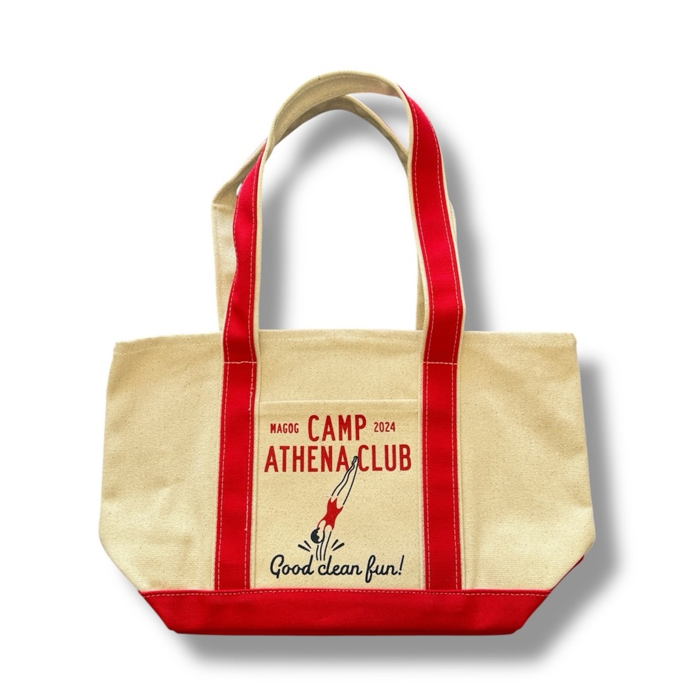 Camp Athena Club Canvas Tote Bag